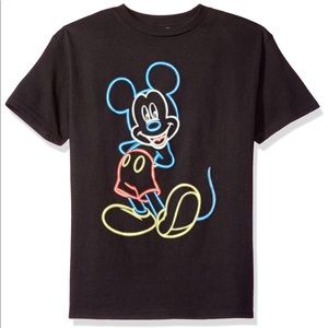 Boys' Mickey Mouse Short Sleeve Black T-Shirt